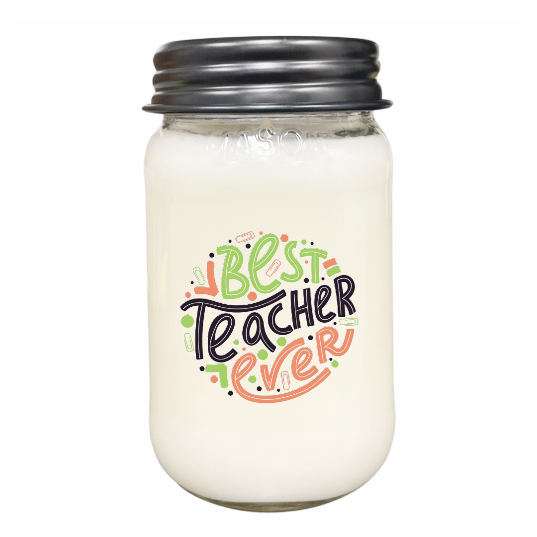 Best Teacher Ever Gratitude Candle