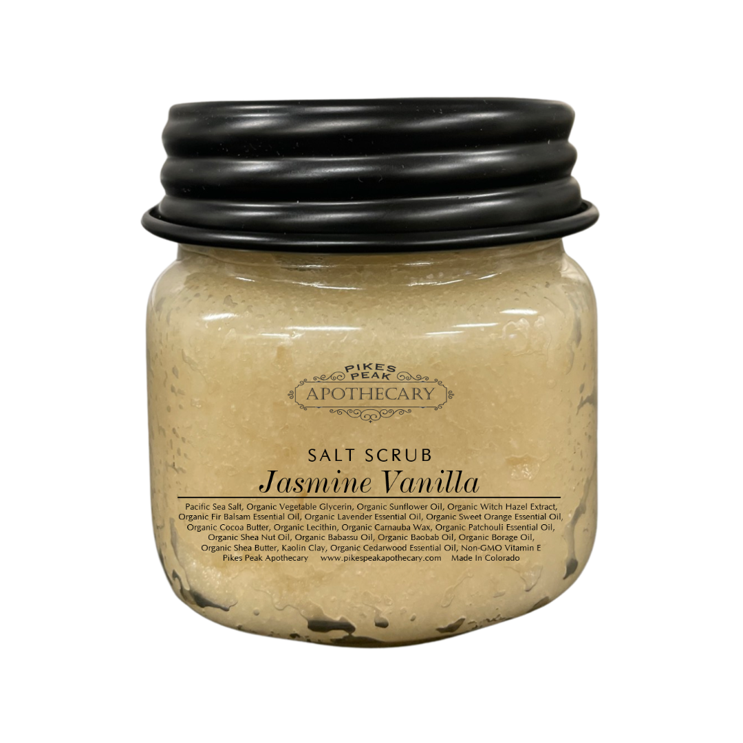 Jasmine Vanilla Salt Scrub