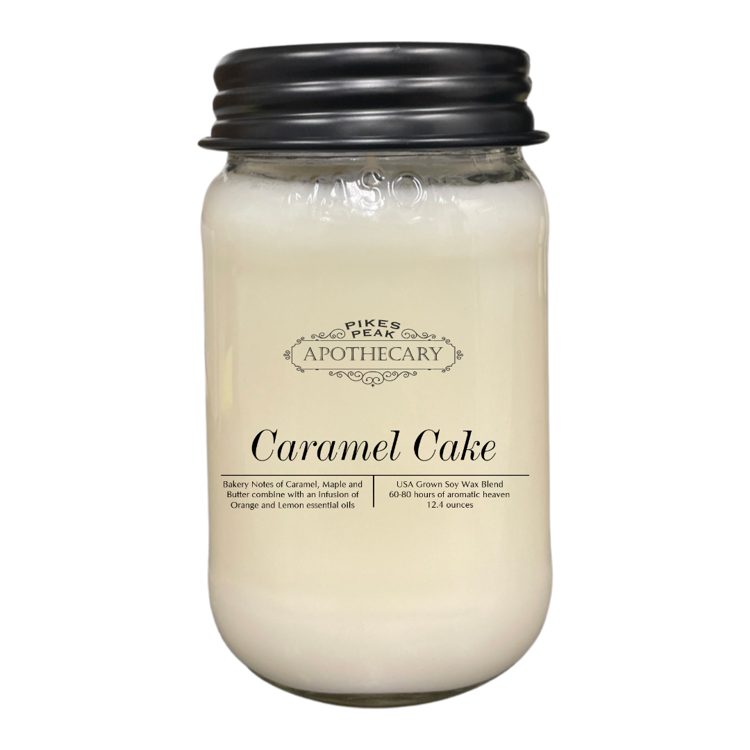 Caramel Cake Farmhouse Candle – Pikes Peak Apothecary