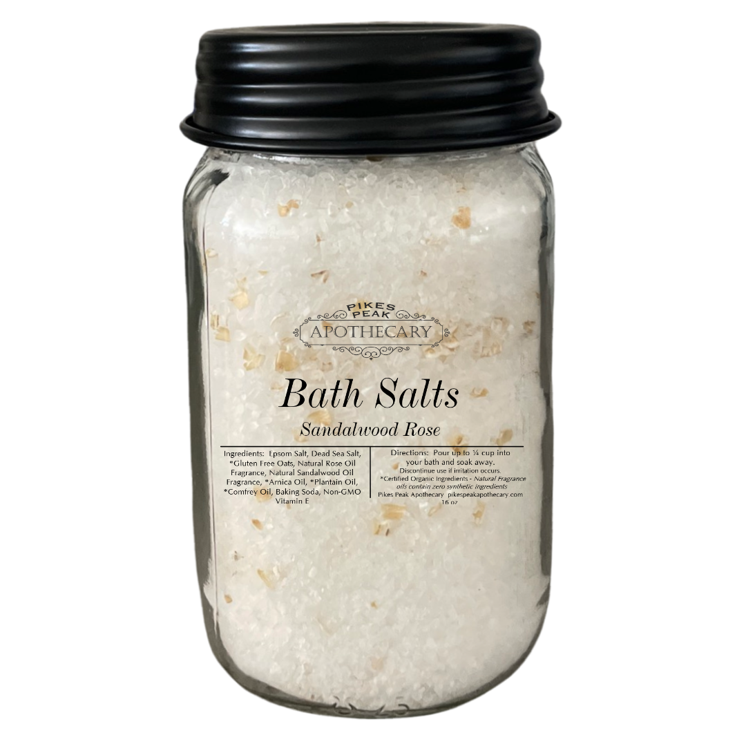 Bath Salts - Sandalwood Rose