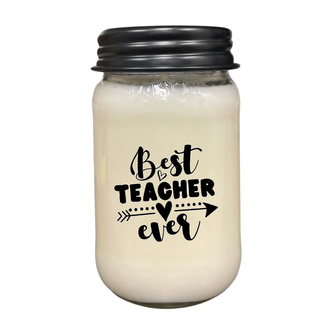 Best Teacher Ever Gratitude Candle