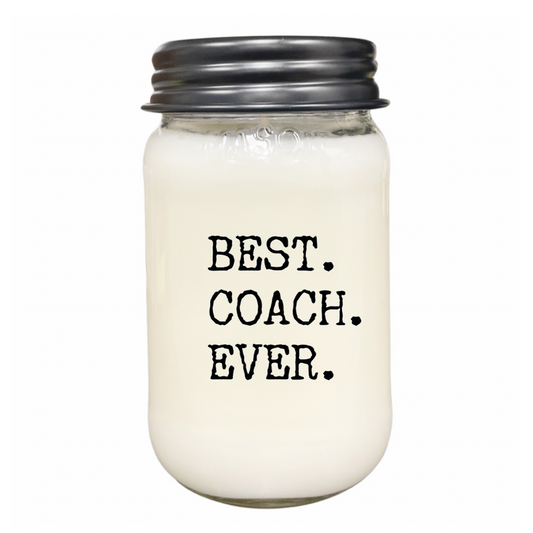 Best Coach Ever Gratitude Candle