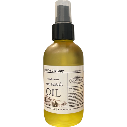 Organic Sore Muscle Oil