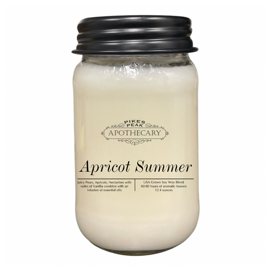 Apricot Summer Farmhouse Candle