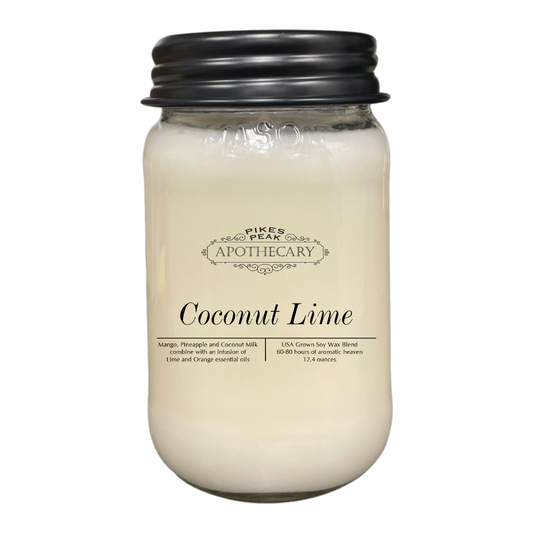 Coconut Lime Farmhouse Candle
