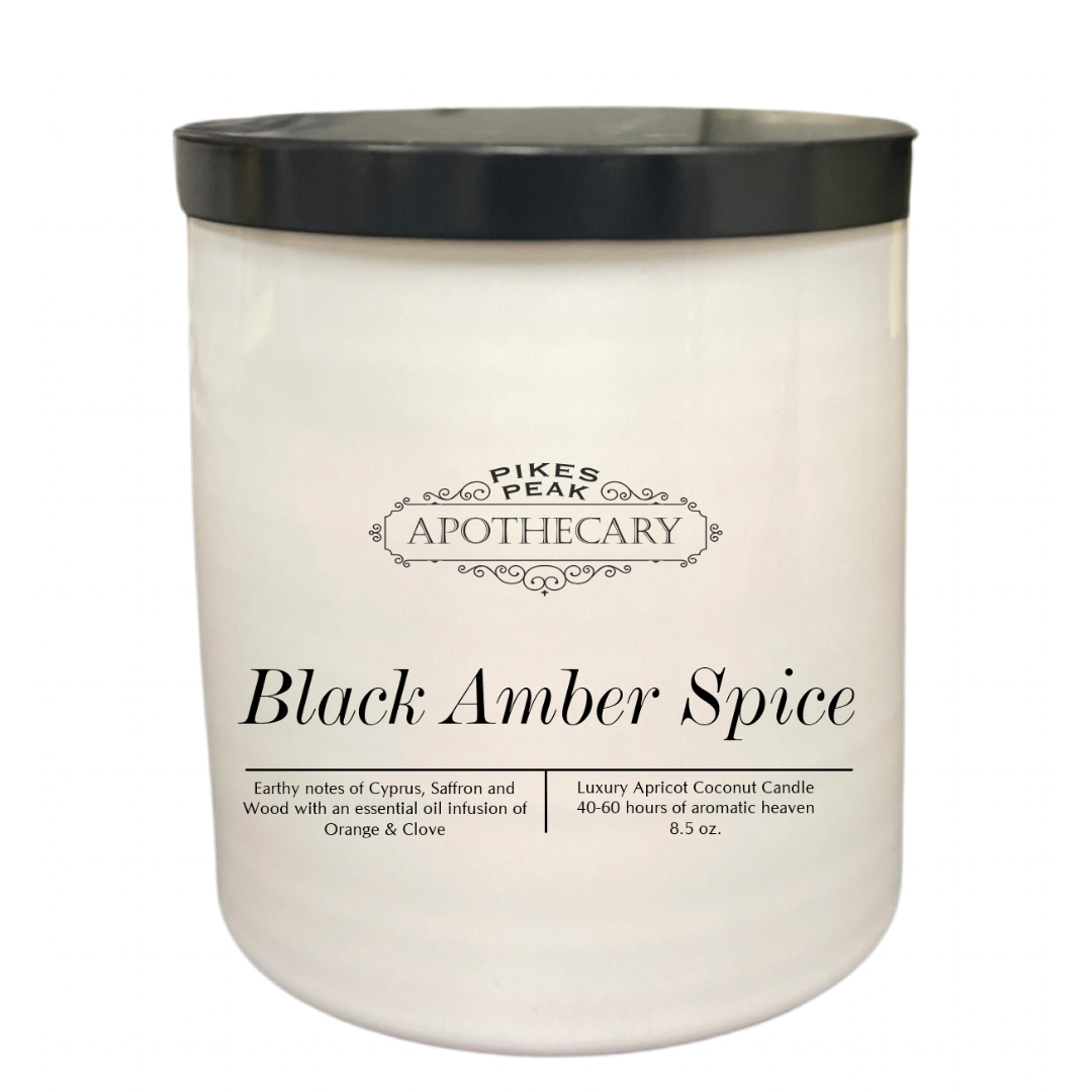 Black Amber Spice Candle