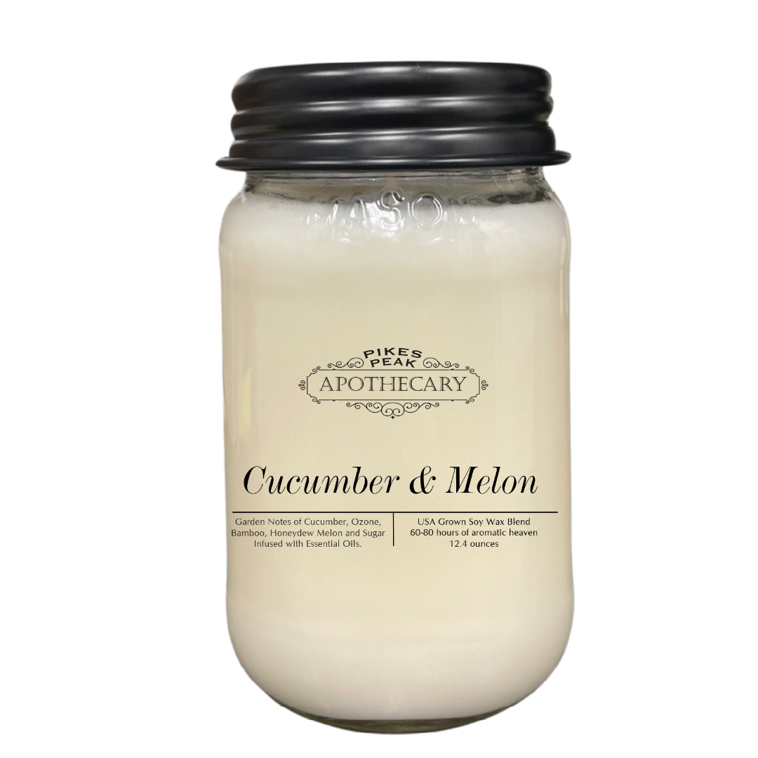 Cucumber & Melon Farmhouse Candle